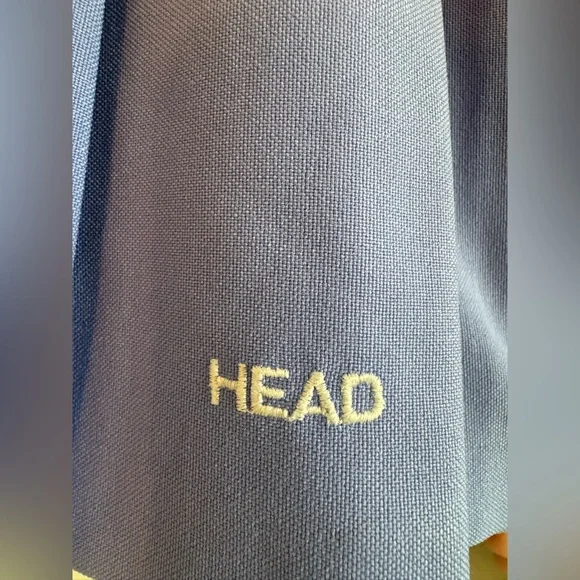 Vintage Head Lilac Periwinkle Purple Pleated Tennis Sport Mini Athletic Skirt - Picture 3 of 4